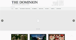 Desktop Screenshot of dominionhoa.com